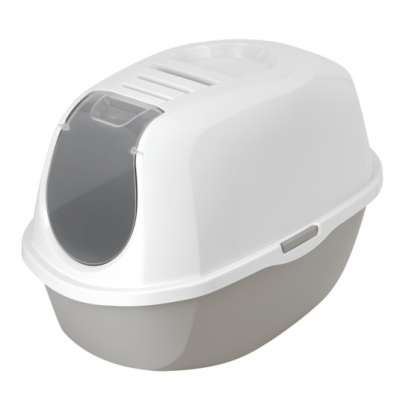 C370 Moderna Smart Cat-Zatvoreni toalet za mačke -Warm Gray